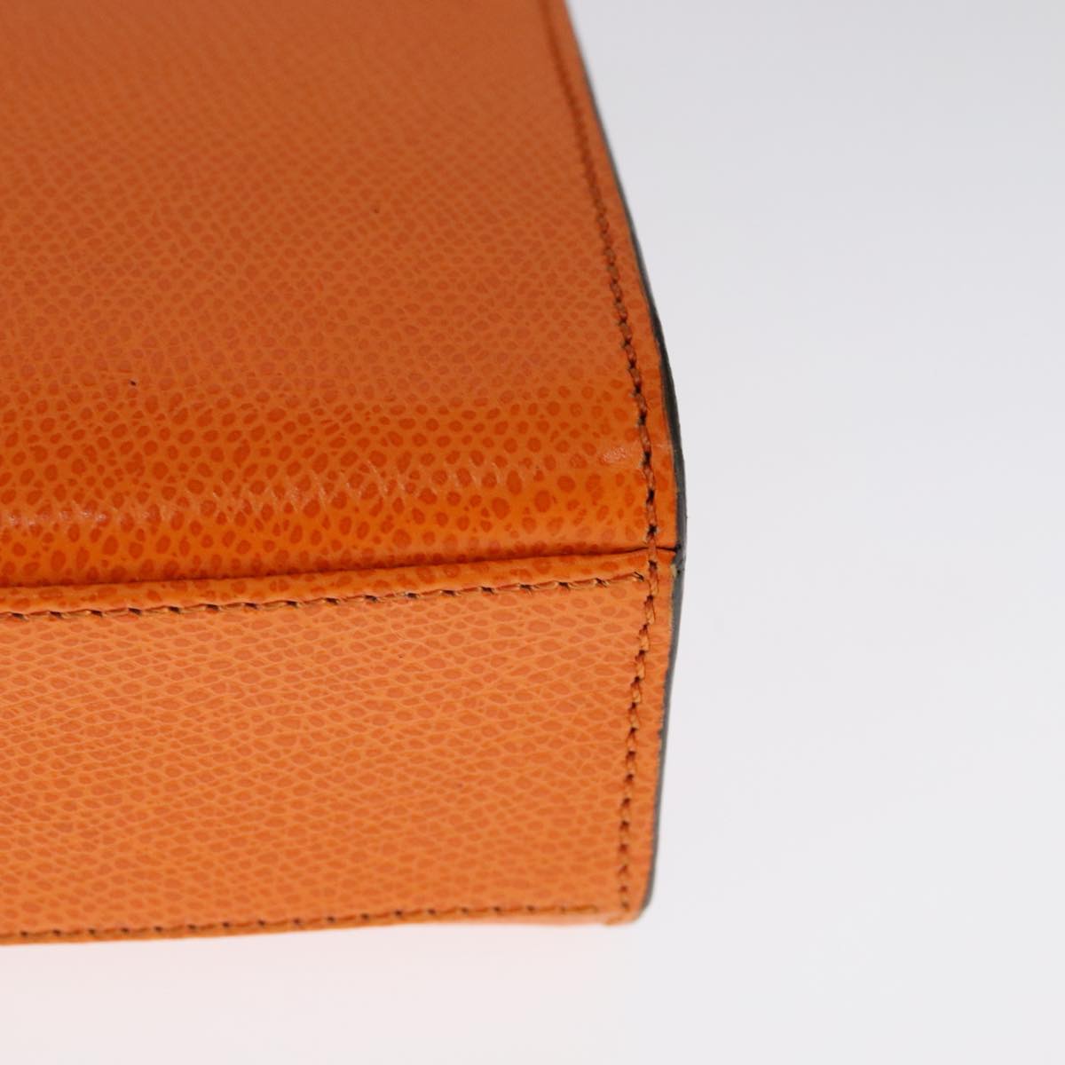 Céline Kelly Orange Leather Handbag (Pre-Owned)