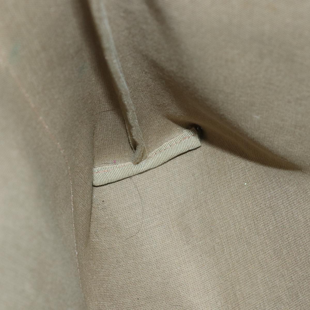 Gucci Sherry Beige Canvas Tote Bag (Pre-Owned)