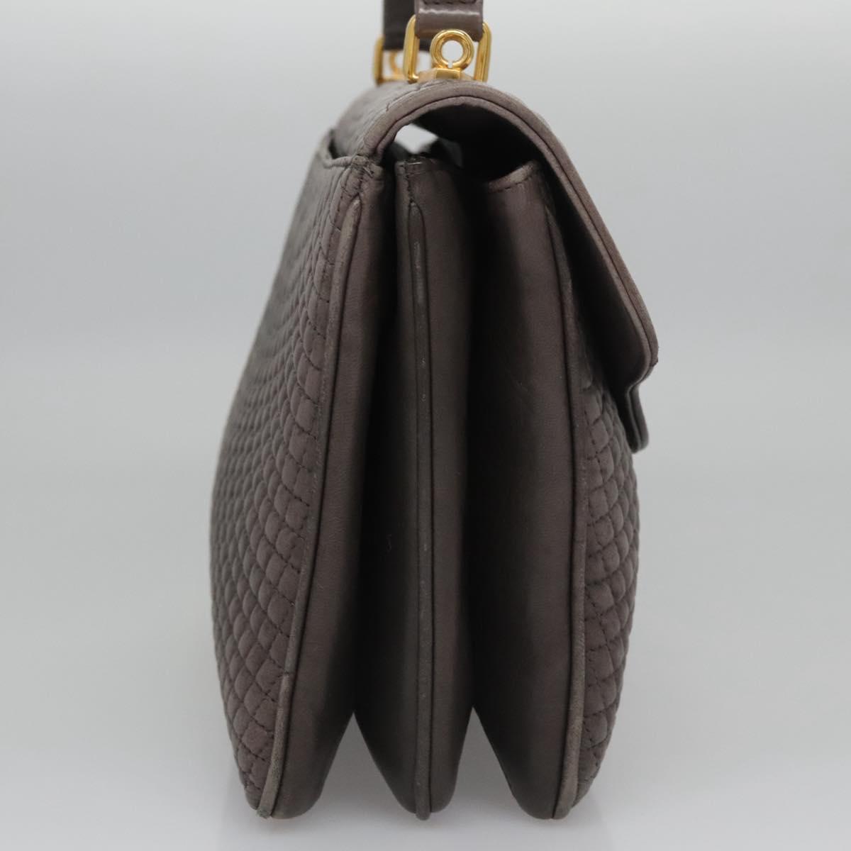 Bally Brown Leather Handbag (Pre-Owned)