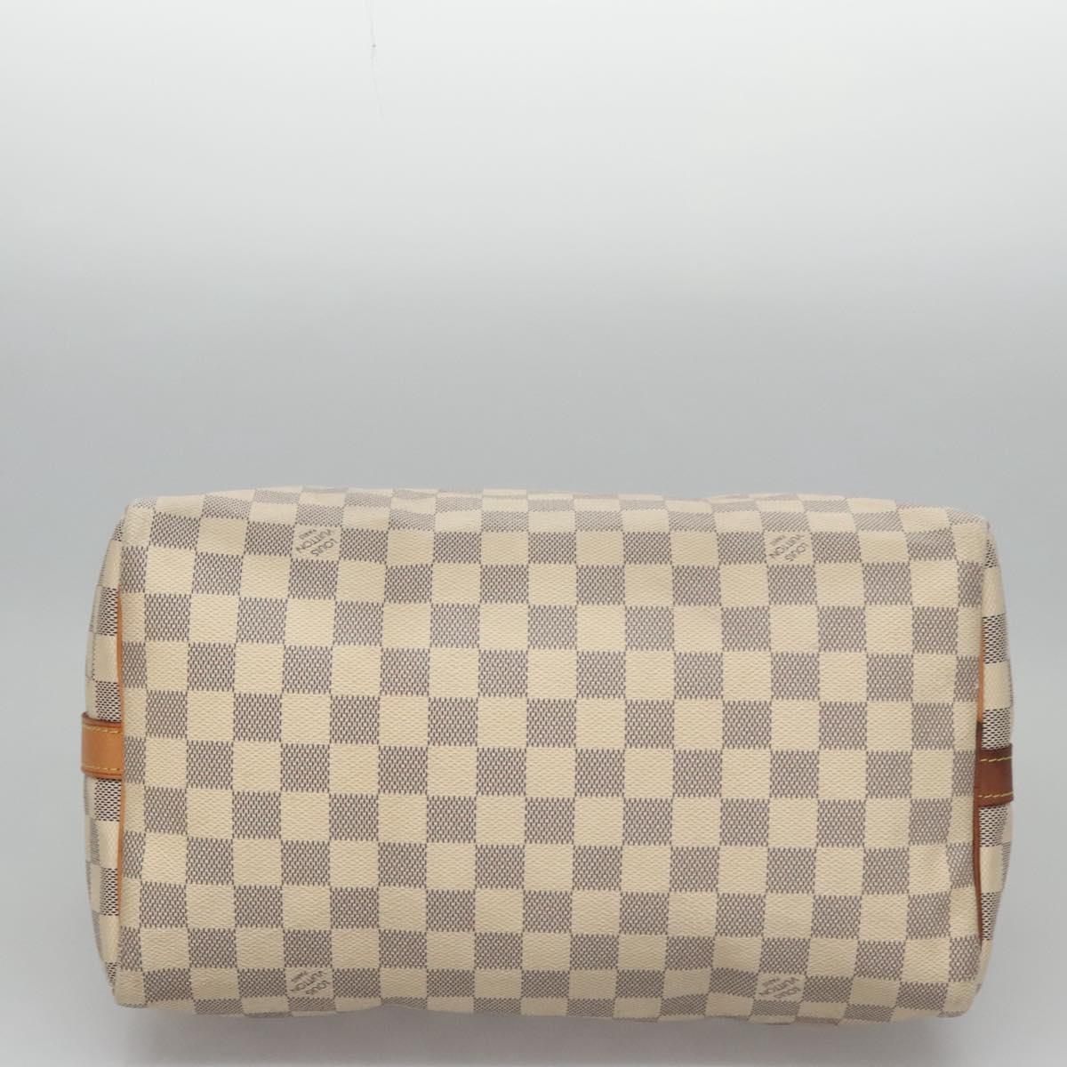 Louis Vuitton Speedy Bandoulière 30 Beige Canvas Handbag (Pre-Owned)