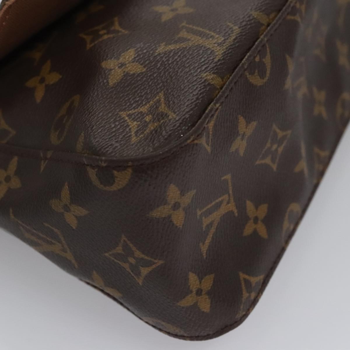 Louis Vuitton Mini Looping Brown Canvas Shoulder Bag (Pre-Owned)