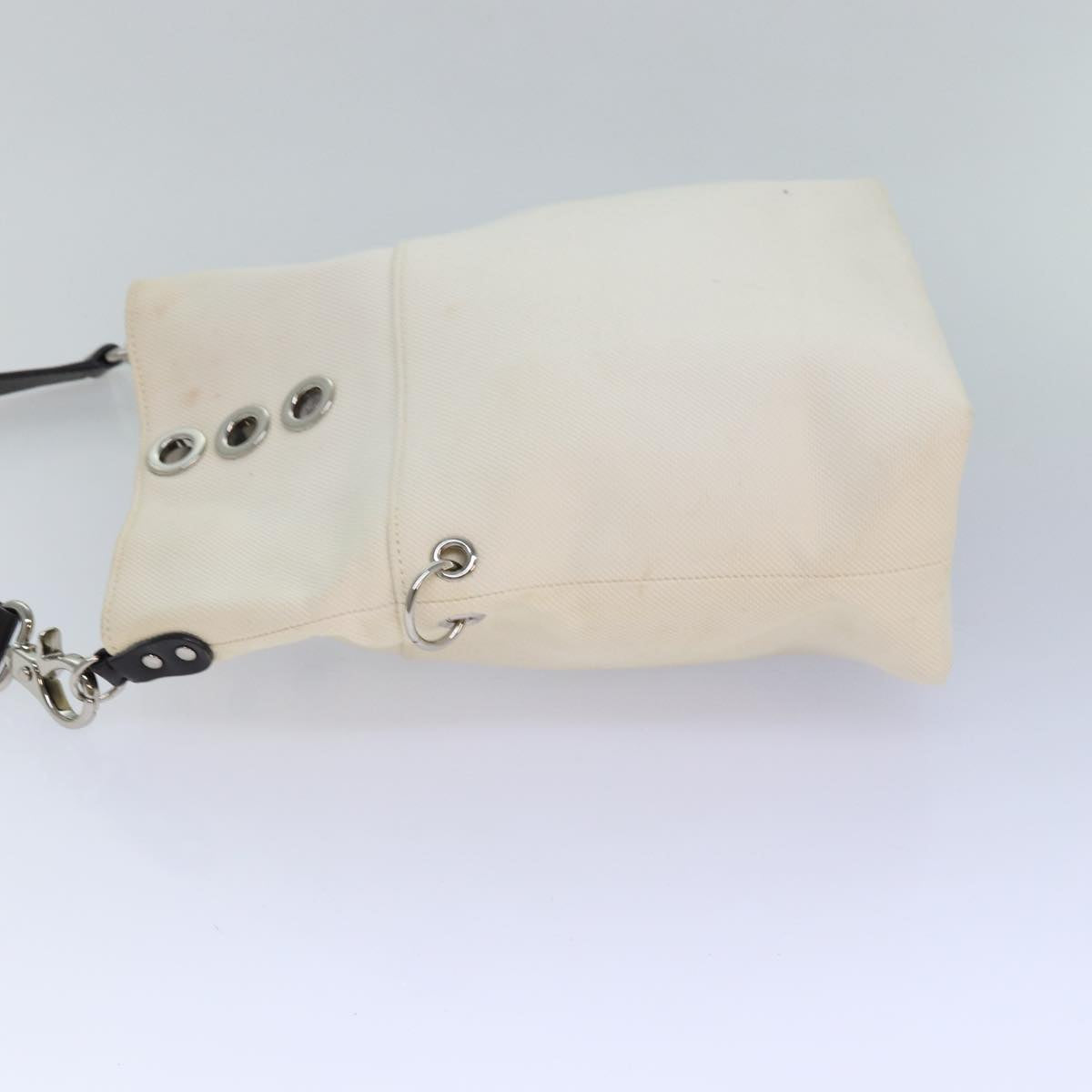 Burberry Blue Label Beige Canvas Shoulder Bag (Pre-Owned)