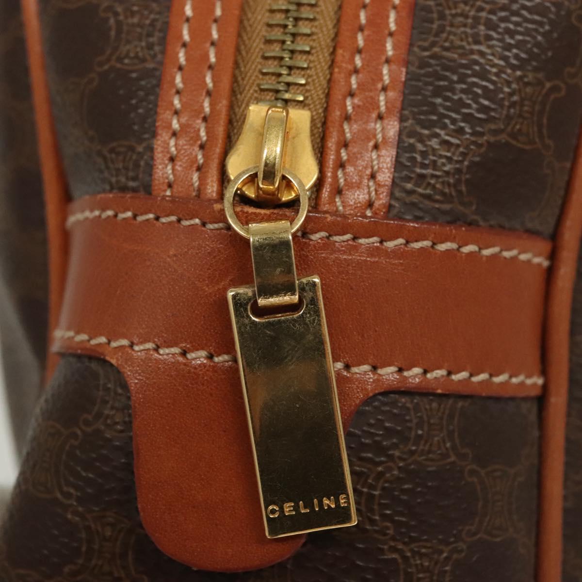 Céline Macadam Brown Canvas Handbag (Pre-Owned)