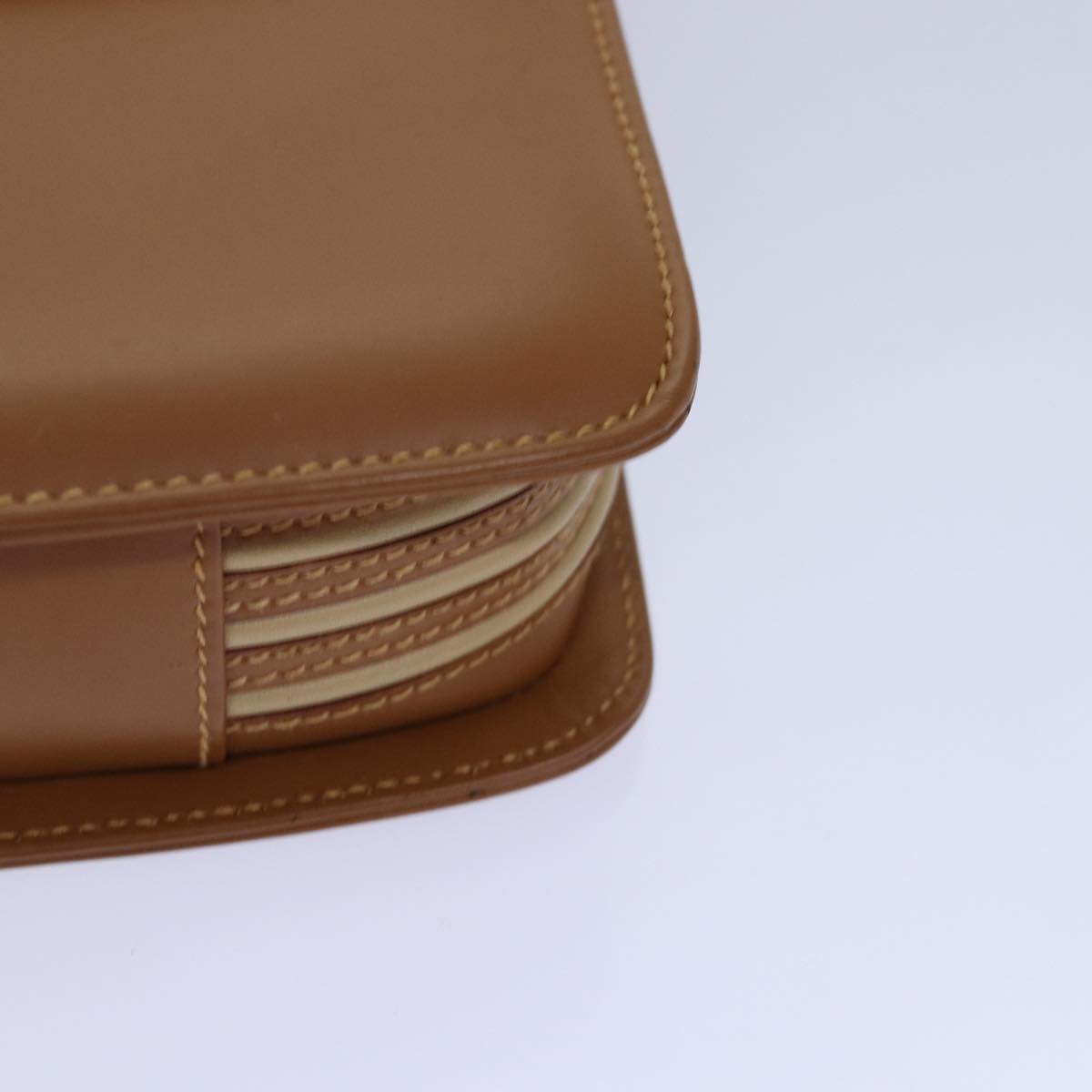 Gucci Brown Leather Shoulder Bag (Pre-Owned)