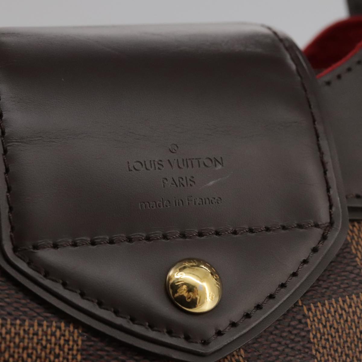 Louis Vuitton Sistina Brown Canvas Tote Bag (Pre-Owned)