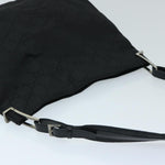 Gucci Gg Nylon Black Synthetic Shoulder Bag (Pre-Owned)