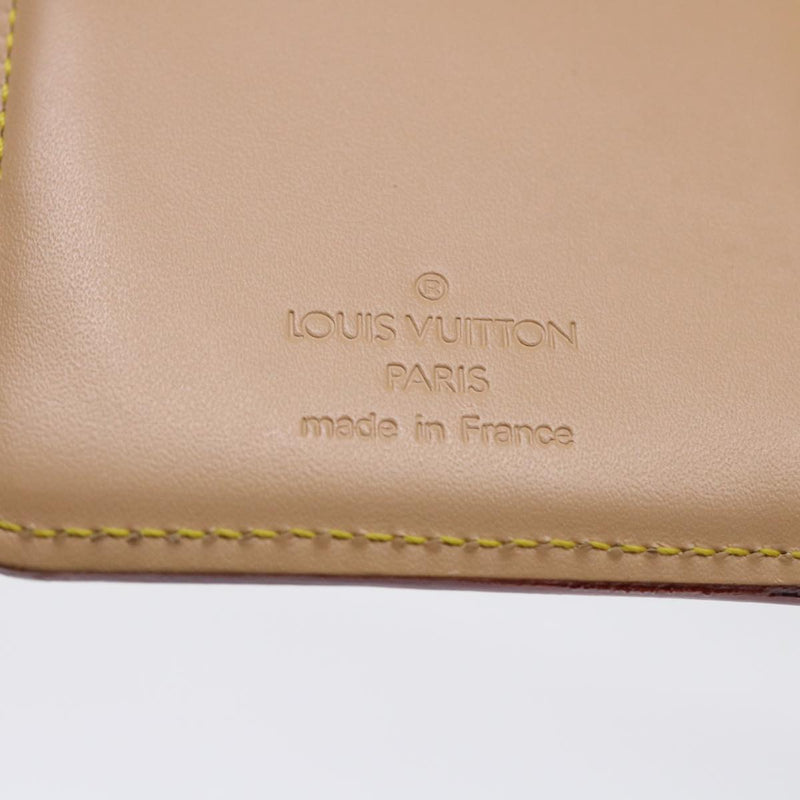 Louis Vuitton Viennois White Canvas Wallet  (Pre-Owned)