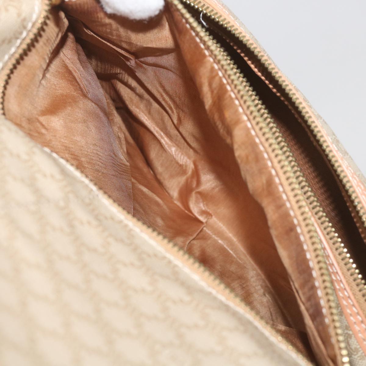 Céline Beige Canvas Clutch Bag (Pre-Owned)