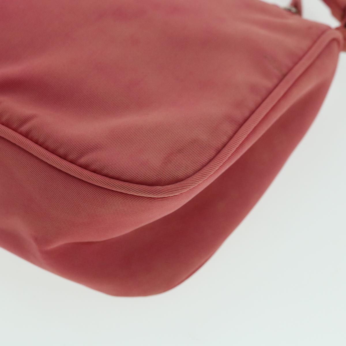Prada Tessuto Pink Synthetic Handbag (Pre-Owned)