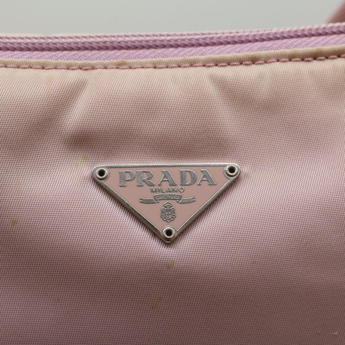 Prada Pink Synthetic Clutch Bag (Pre-Owned)