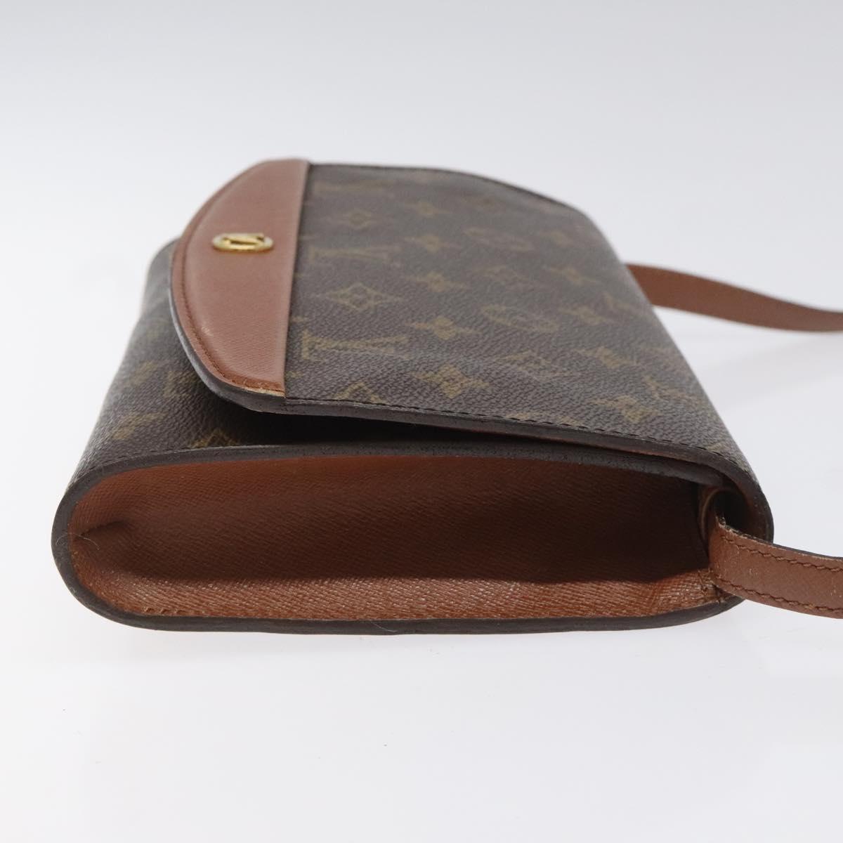 Louis Vuitton Bordeaux Brown Canvas Shoulder Bag (Pre-Owned)