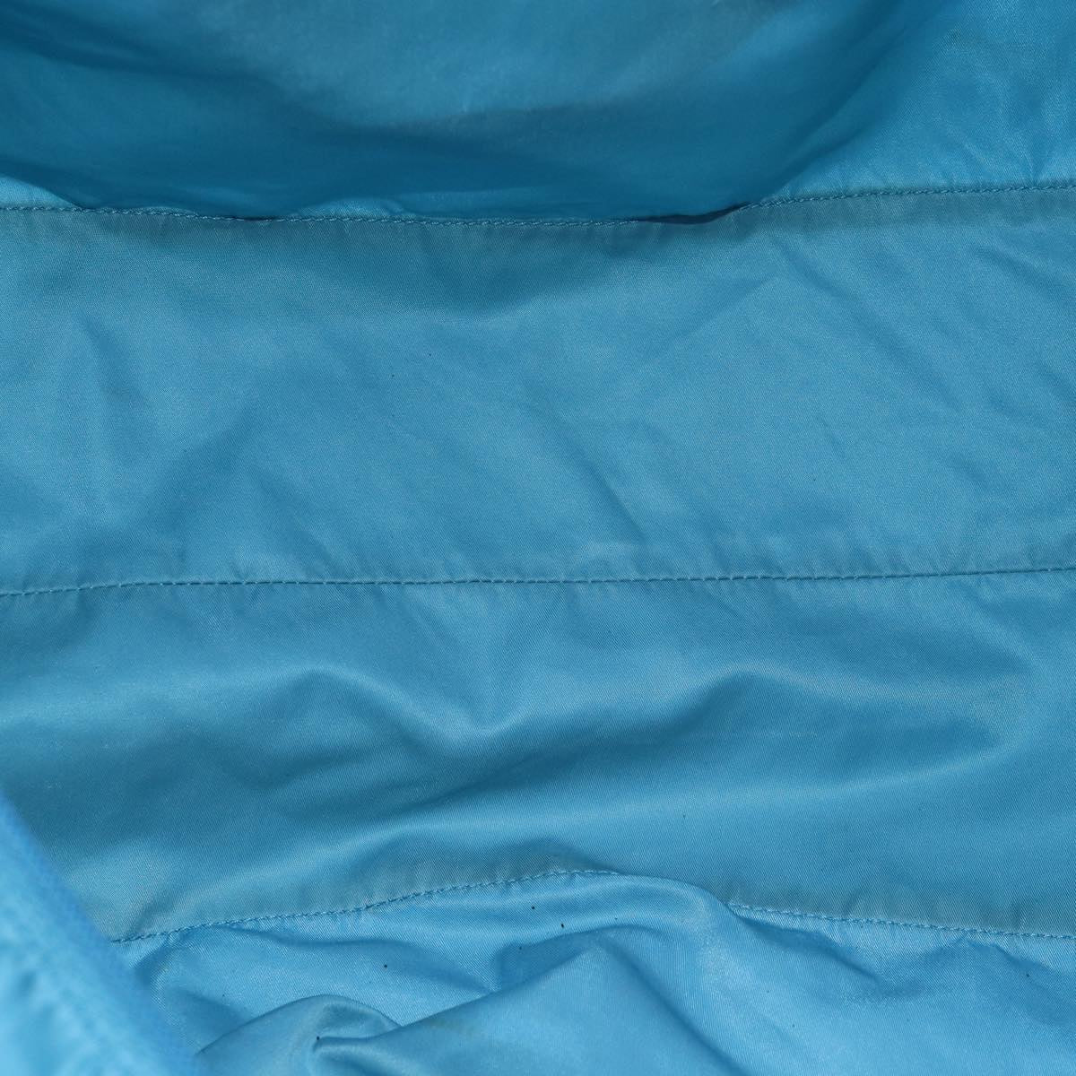 Prada Tessuto Blue Canvas Travel Bag (Pre-Owned)