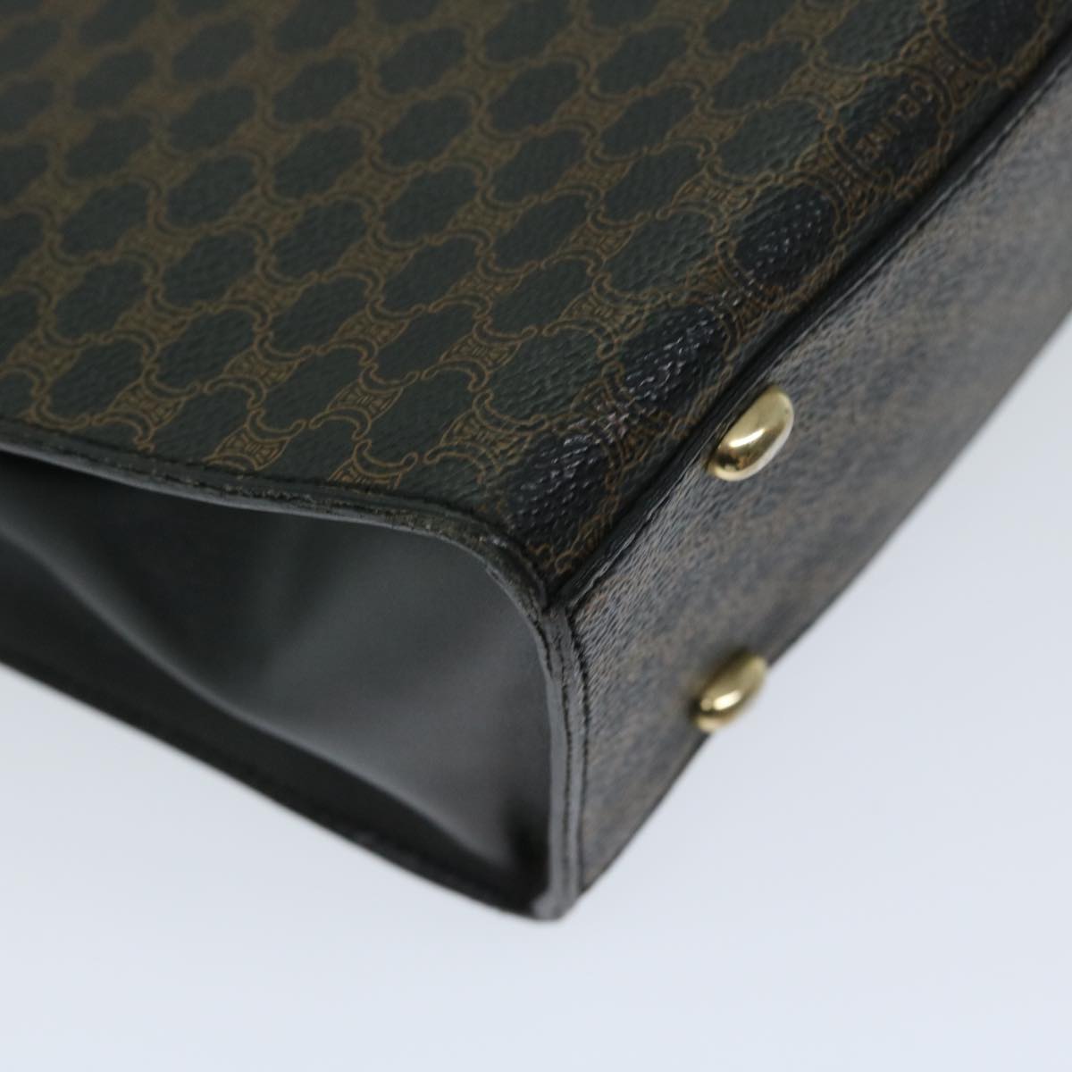 Céline Macadam Black Canvas Handbag (Pre-Owned)