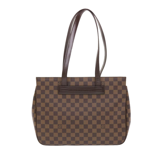 Louis Vuitton Parioli Brown Canvas Tote Bag (Pre-Owned)
