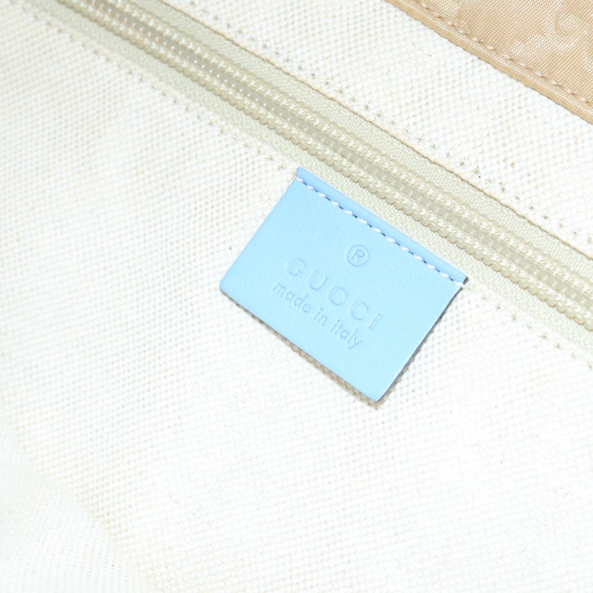 Gucci Beige Canvas Tote Bag (Pre-Owned)