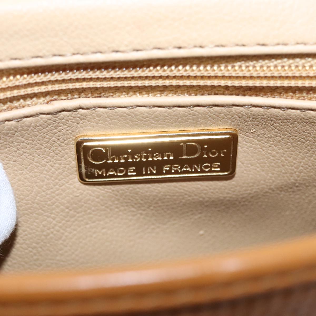 Dior Brown Leather Handbag (Pre-Owned)