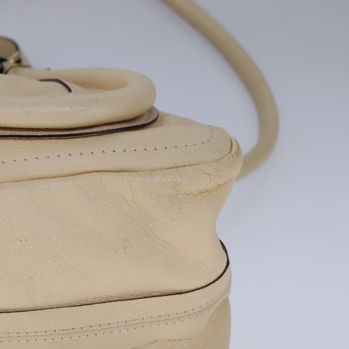 Chloé Paraty Beige Leather Handbag (Pre-Owned)