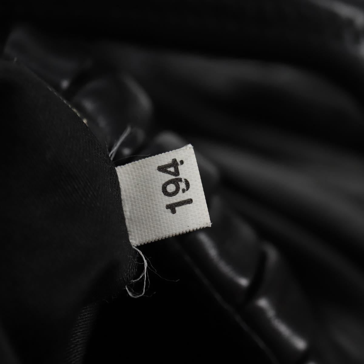 Miu Miu Matelassé Black Leather Handbag (Pre-Owned)