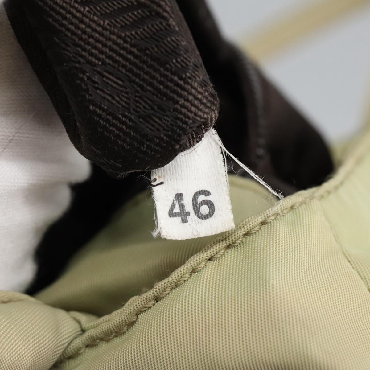 Prada Re-Nylon Beige Synthetic Tote Bag (Pre-Owned)