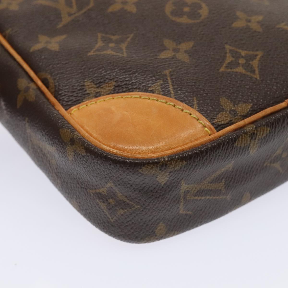 Louis Vuitton Danube Brown Canvas Shoulder Bag (Pre-Owned)