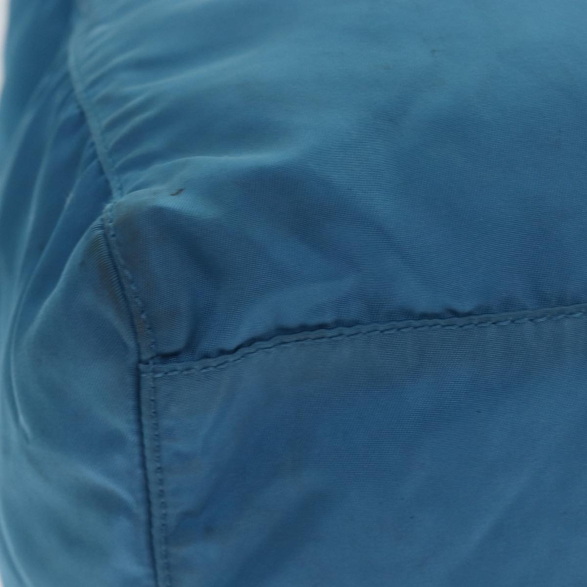Prada Tessuto Blue Canvas Travel Bag (Pre-Owned)