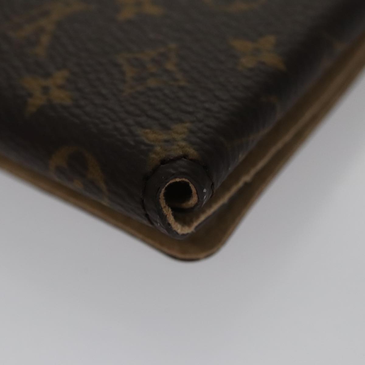 Louis Vuitton Jewelry Case Brown Canvas Wallet  (Pre-Owned)