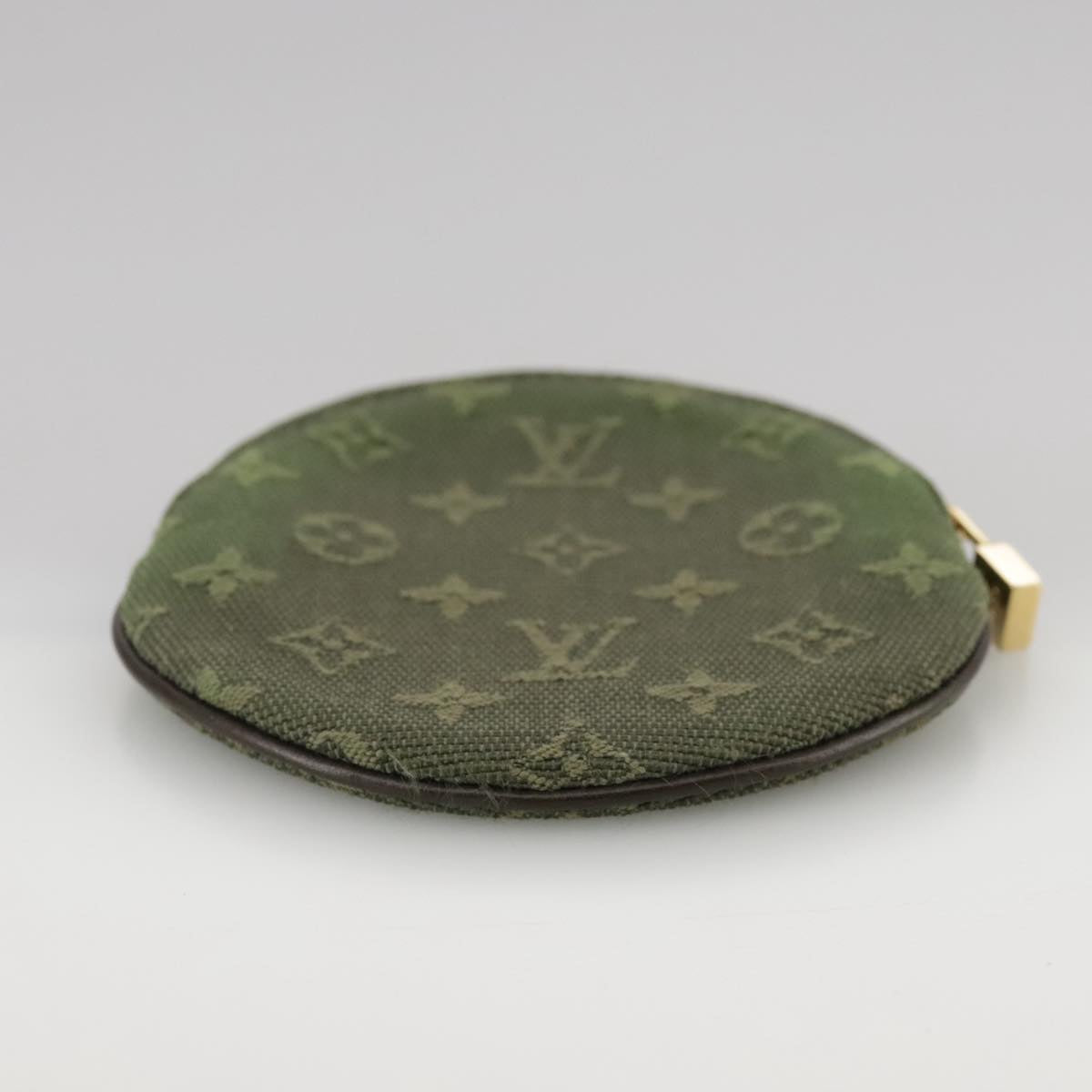 Louis Vuitton Portefeuille Ron Khaki Canvas Wallet  (Pre-Owned)