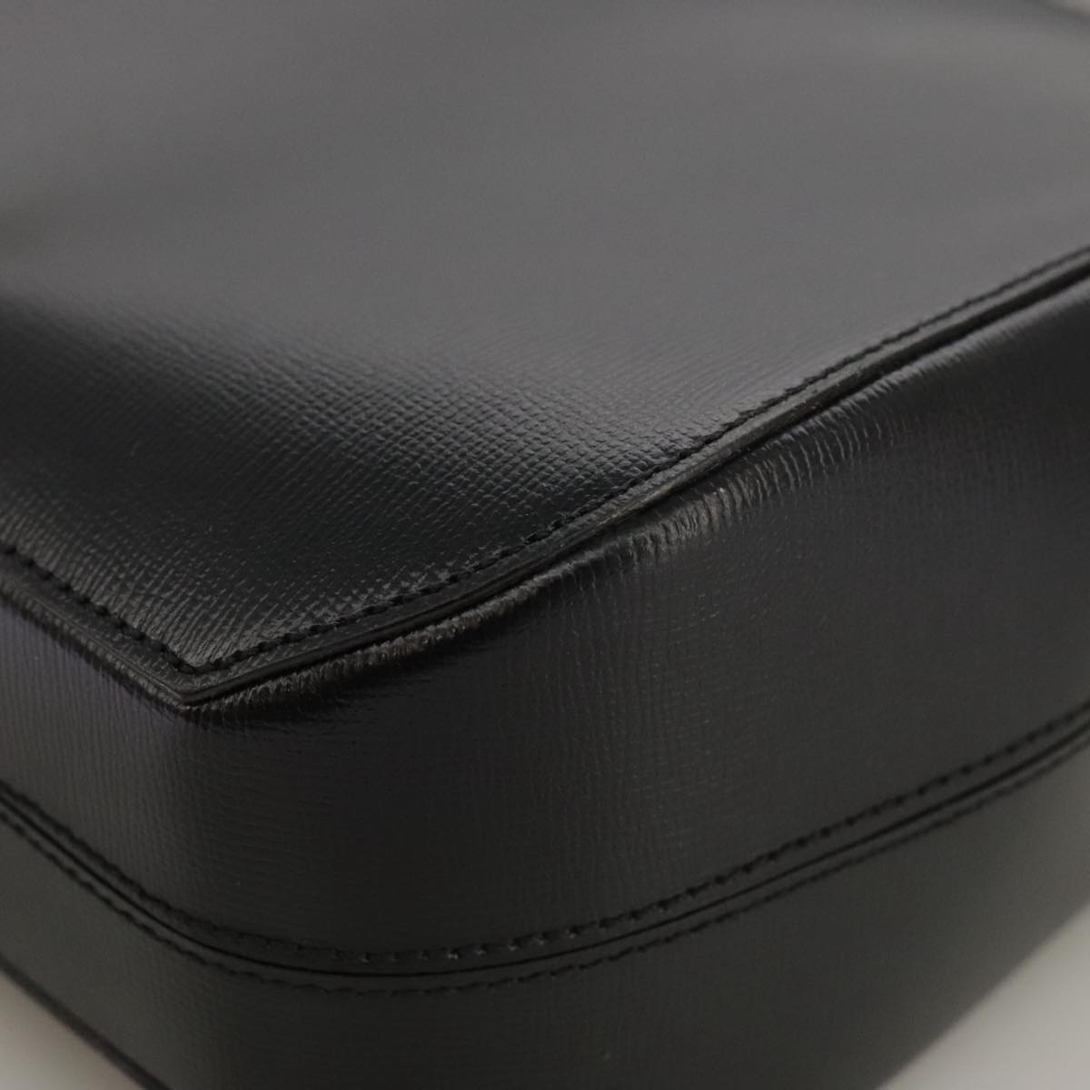 Dior Cd Black Leather Handbag (Pre-Owned)