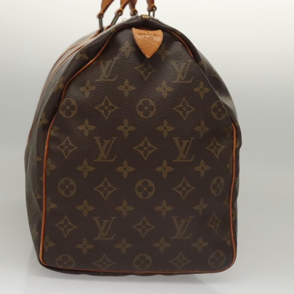 Louis Vuitton Keepall 45 Brown Canvas Travel Bag (Pre-Owned)