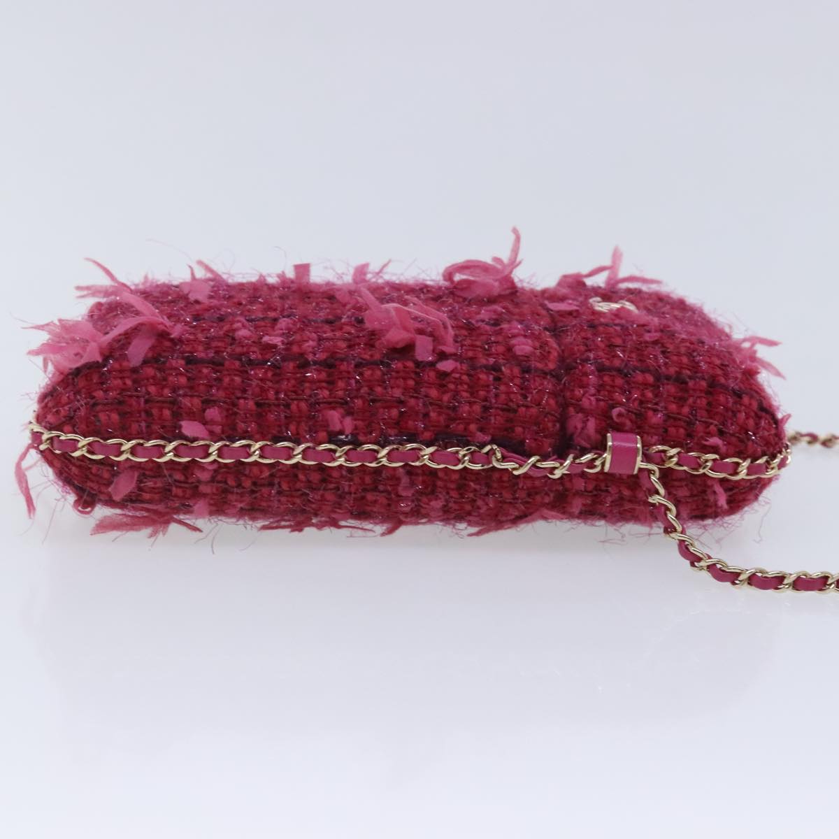 Chanel Pink Cotton Shoulder Bag (Pre-Owned)