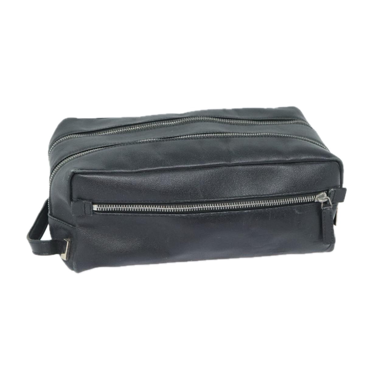 Gucci -- Black Leather Clutch Bag (Pre-Owned)