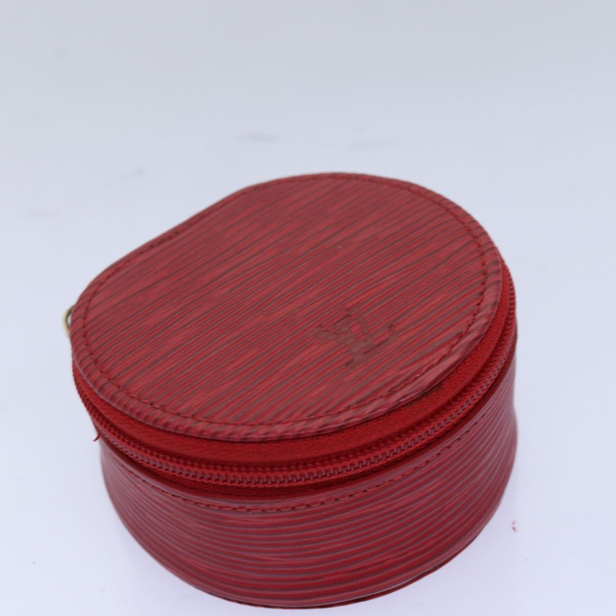 Louis Vuitton Ecrin Red Leather Jewelleryset Jewelry (Pre-Owned)