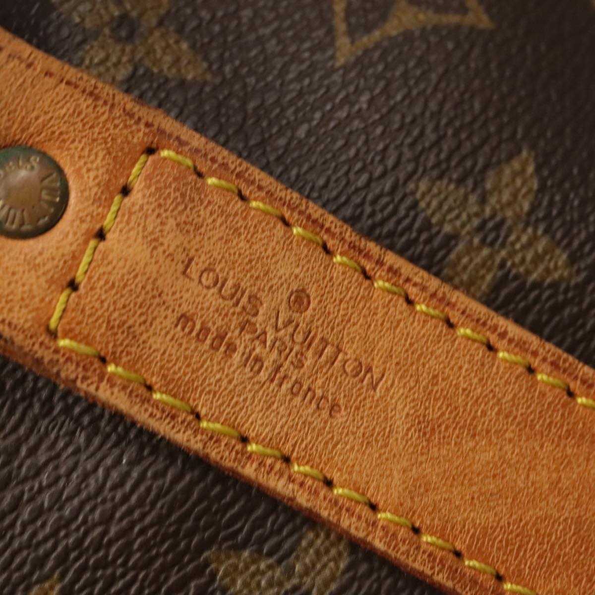 Louis Vuitton Keepall 60 Brown Canvas Travel Bag (Pre-Owned)