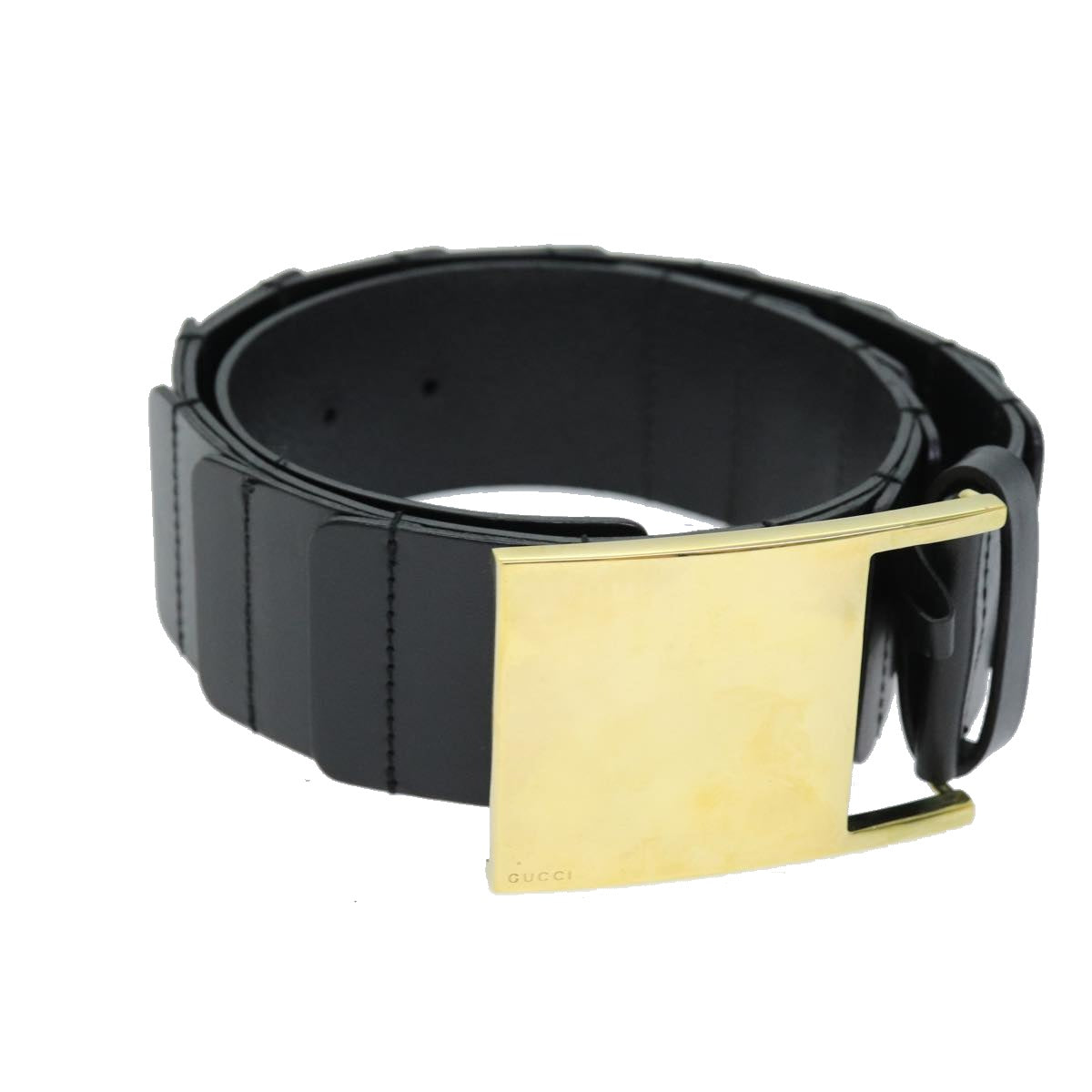Gucci Black Leather Belt  (Pre-Owned)