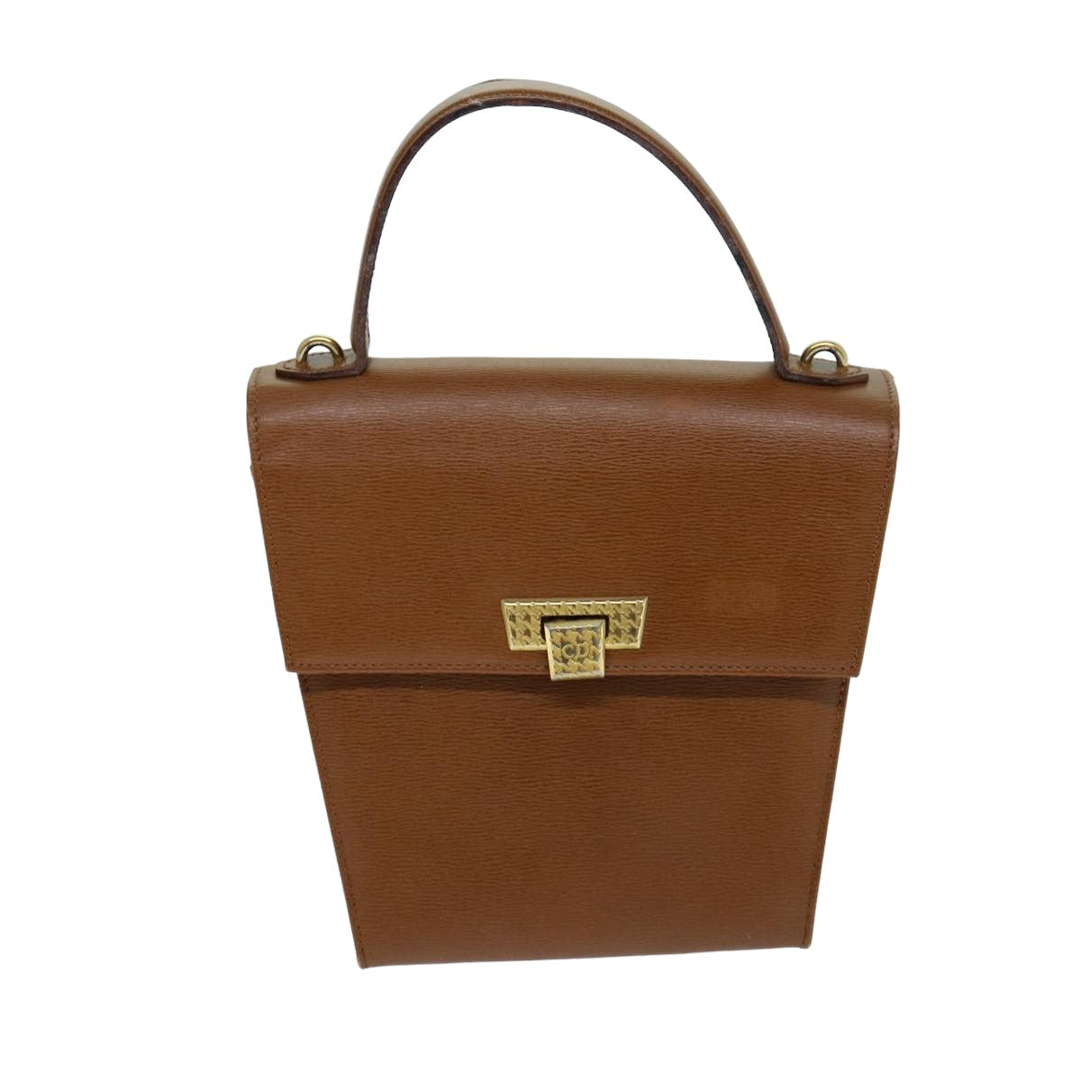 Dior Brown Leather Shoulder Bag (Pre-Owned)