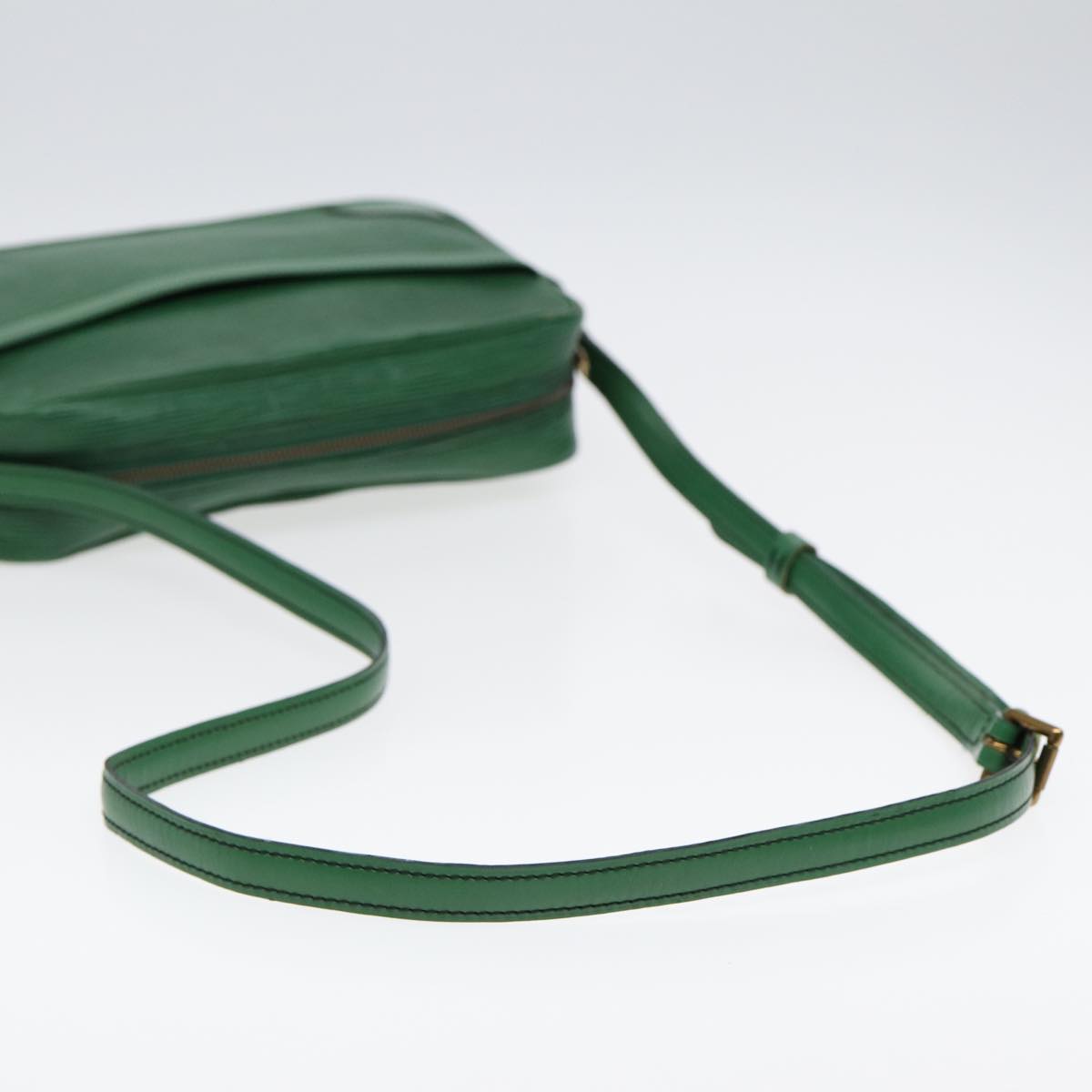 Louis Vuitton Trocadero 23 Green Leather Shoulder Bag (Pre-Owned)