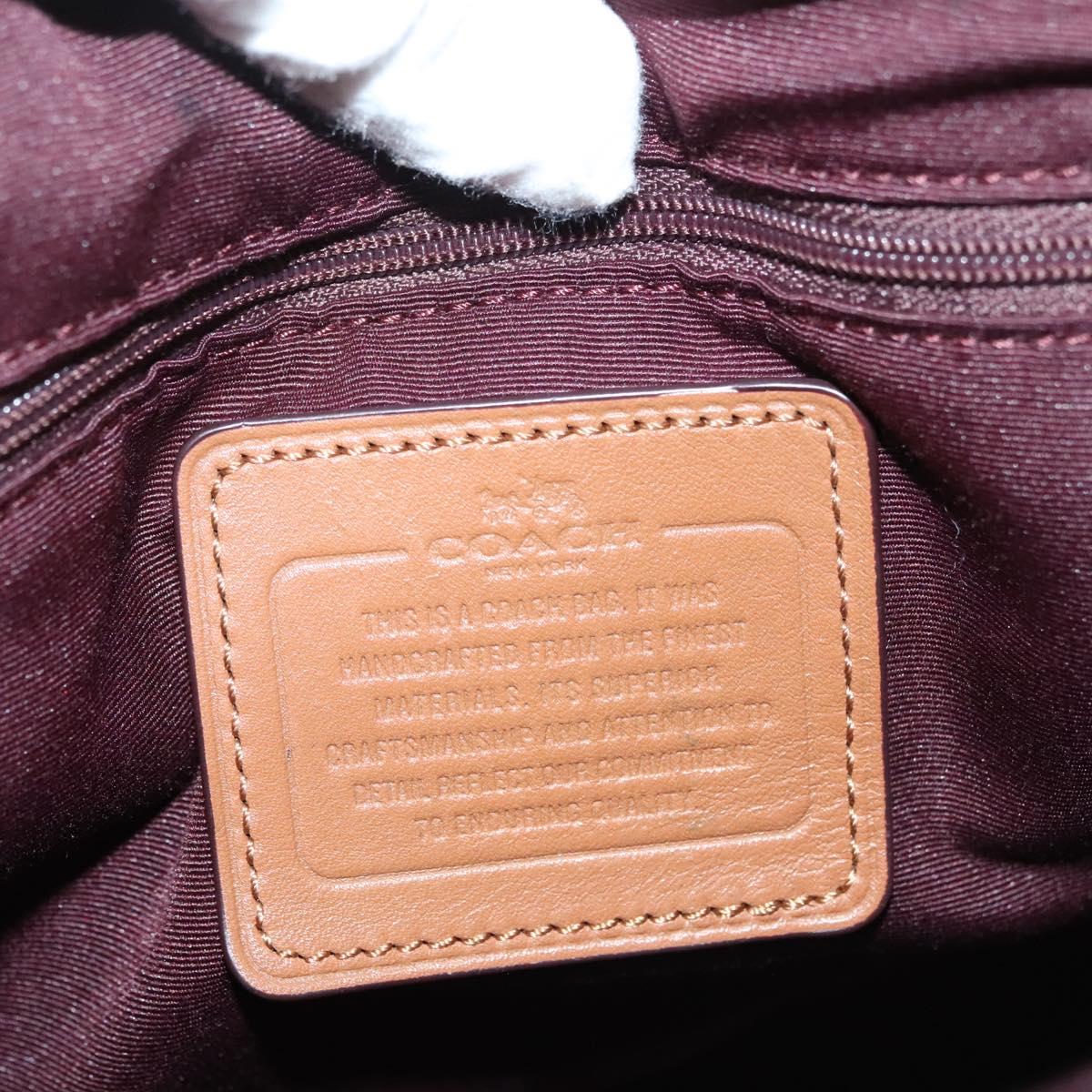 Coach Black Canvas Handbag (Pre-Owned)
