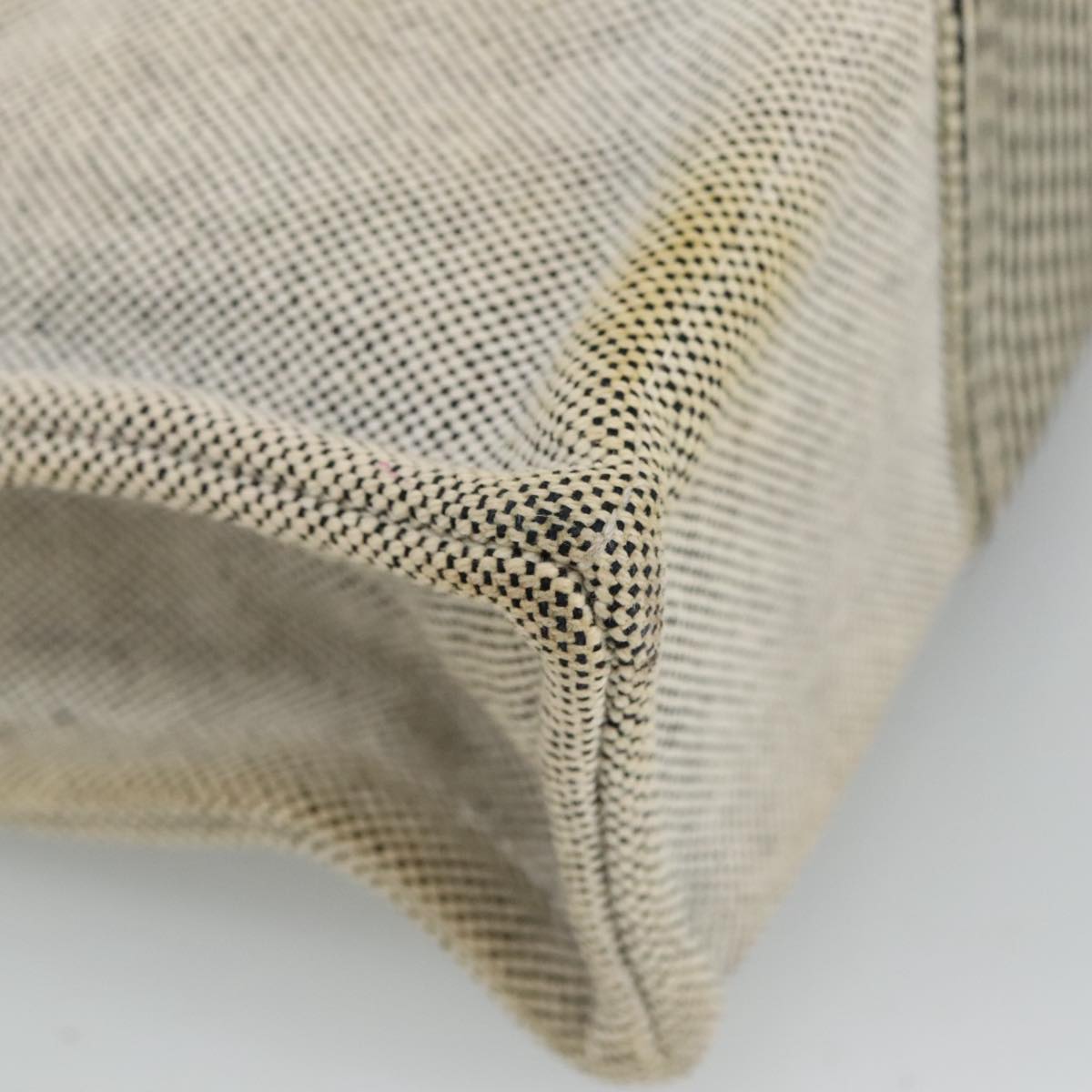 Hermès Fourre Tout Grey Canvas Tote Bag (Pre-Owned)