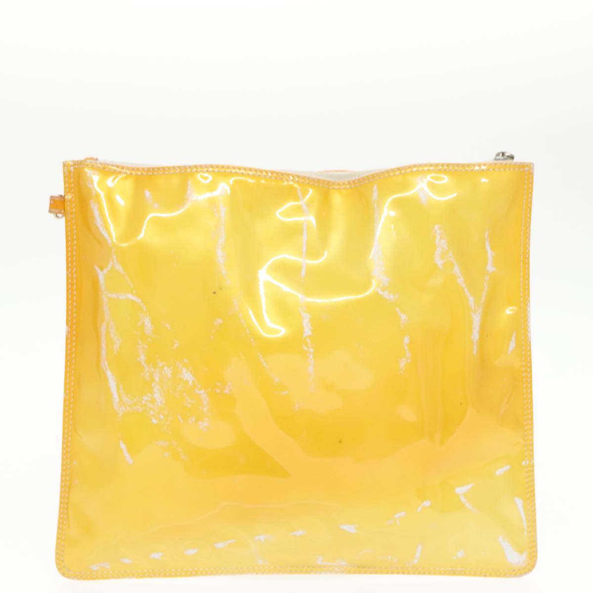 Chanel Yellow Patent Leather Handbag (Pre-Owned)