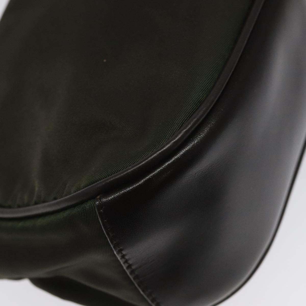 Prada Re-Nylon Green Synthetic Handbag (Pre-Owned)