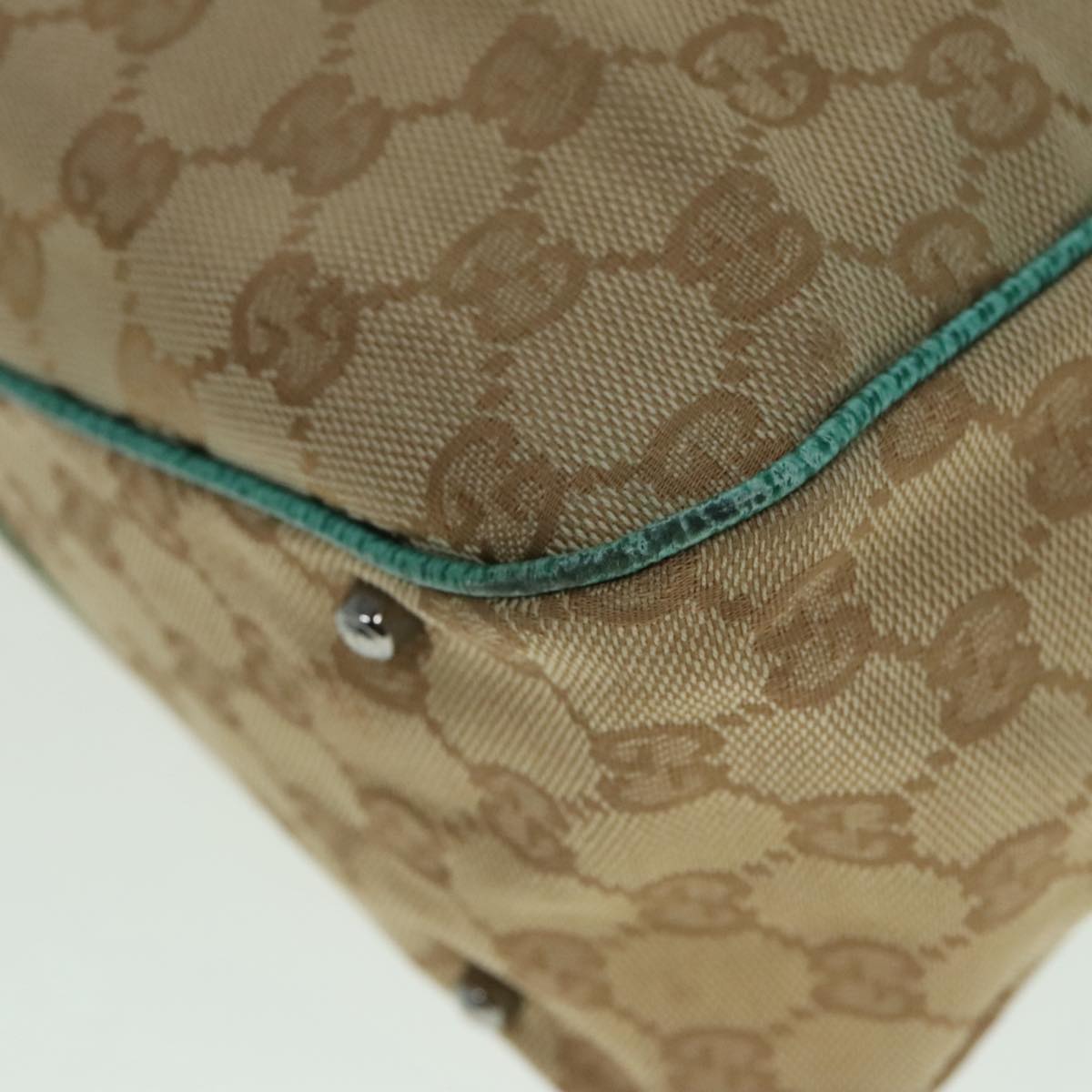 Gucci Beige Canvas Tote Bag (Pre-Owned)