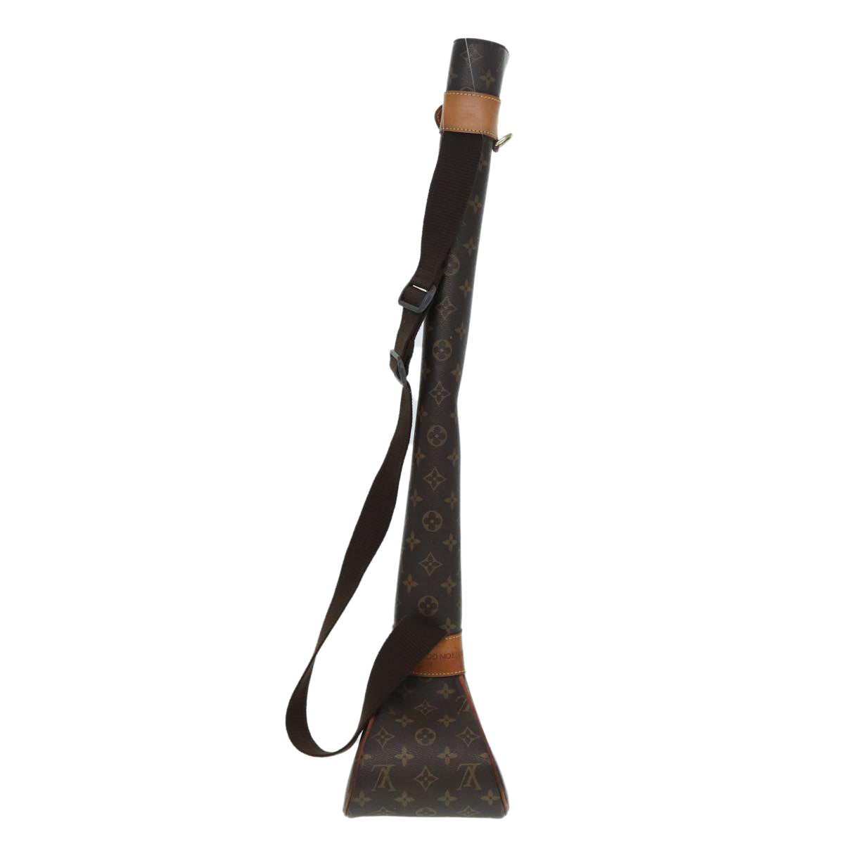 Louis Vuitton Lv America's Cup Brown Canvas Clutch Bag (Pre-Owned)