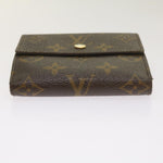 Louis Vuitton Porte-Monnaie Brown Canvas Wallet  (Pre-Owned)