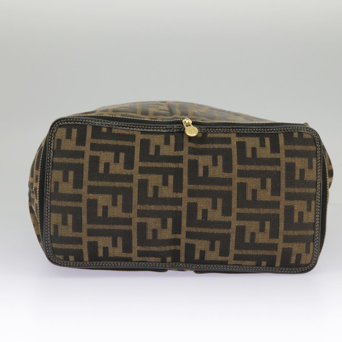 Fendi Brown Canvas Tote Bag (Pre-Owned)