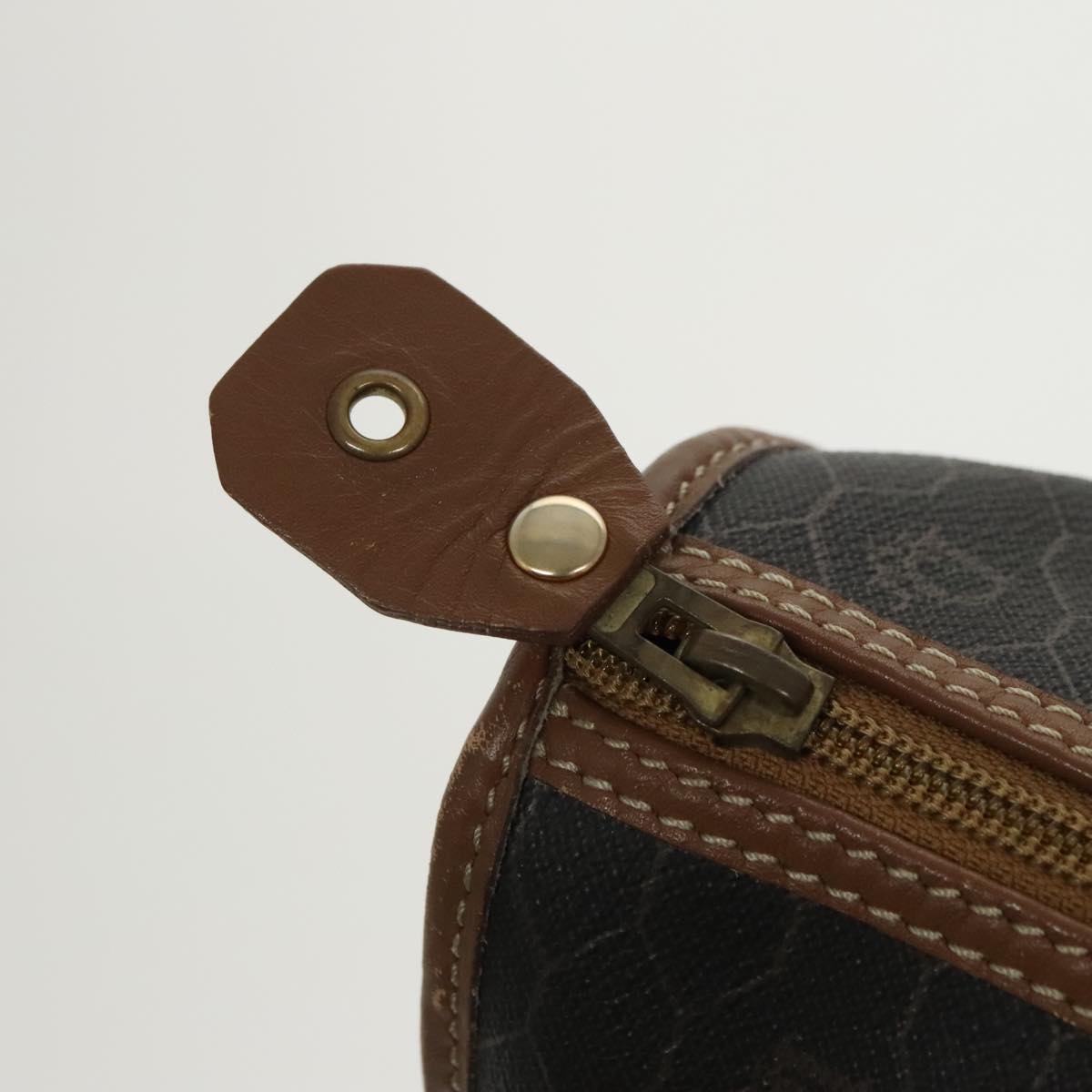Dior Honeycomb Black Canvas Handbag (Pre-Owned)