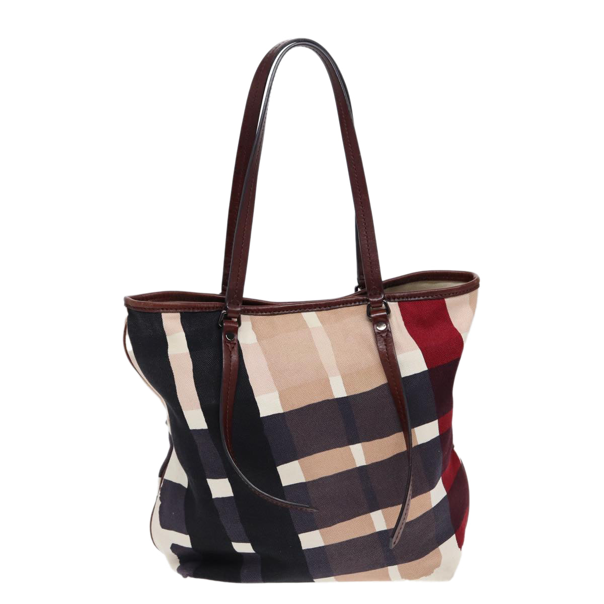 Burberry Multicolour Canvas Tote Bag (Pre-Owned)