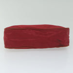 Prada Red Synthetic Handbag (Pre-Owned)