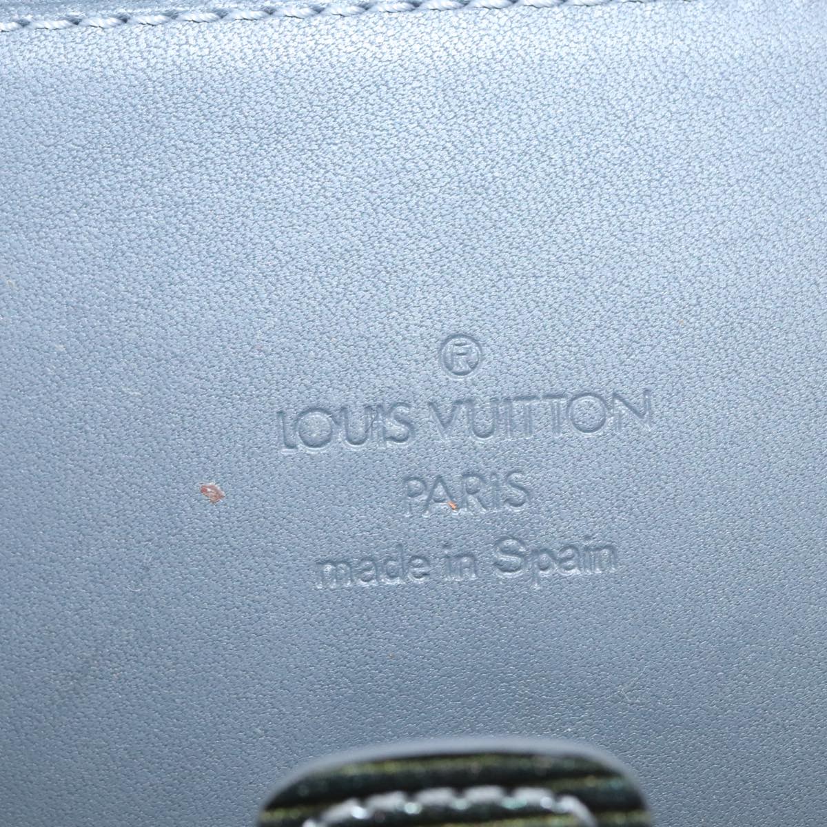 Louis Vuitton Agenda Pm Green Leather Wallet  (Pre-Owned)