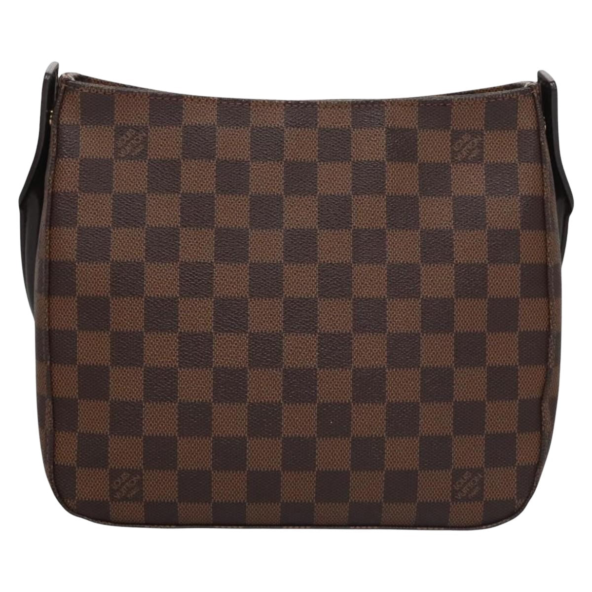 Louis Vuitton Looping Brown Canvas Shoulder Bag (Pre-Owned)