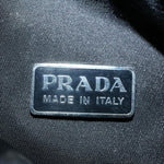 Prada Re-Nylon Black Synthetic Clutch Bag (Pre-Owned)